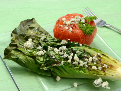 Grilled Caesar salad